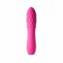 Vibratore vaginale in silicone dildo liscio piccolo mini fallo anale vibrante