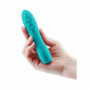 Vibratore piccolo in silicone dildo liscio vibrante vaginale mini fallo anale