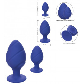 Plug anal butt in silicone kit dilatatore mini maxi set dildo liscio indossabile