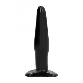 Plug butt anale piccolo dildo liscio indossabile mini dilatatore morbido black