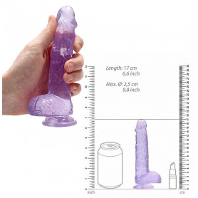 Fallo piccolo anale realistico mini dildo pene vaginale con ventosa e testicoli
