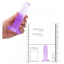 Fallo liscio vaginale mini dildo con ventosa piccolo pene finto classico anale