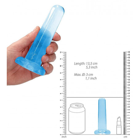 Fallo vaginale piccolo liscio dildo classico con ventosa mini pene finto anale