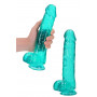 Fallo realistico grande pene finto maxi vaginale anale big dildo con ventosa XXL