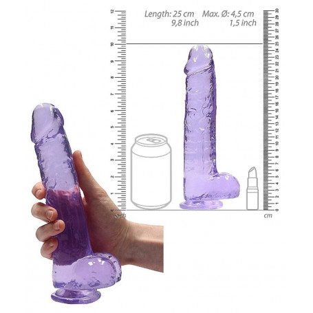 Fallo realistico dildo anale grande pene finto vaginale con ventosa e testicoli