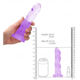 Fallo piccolo anale pene finto liscio con ventosa mini dilatatore dildo vaginale