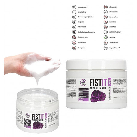 Lubrificante a base acqua per fisting crema rilassante gel salva preservativo