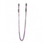 Morsetti pinzette strizza capezzoli fetish nipple clamps bondage accessorio bdsm