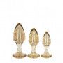 Plug anale kit mini maxi dilatatore set grande butt piccolo dildo indossabile