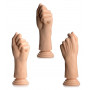 Pugno realistico per fisting fallo maxi con ventosa grande dildo anale vaginale