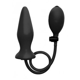 plug anale gonfiabile dilatatore indossabile mini dildo in silicone butt morbido