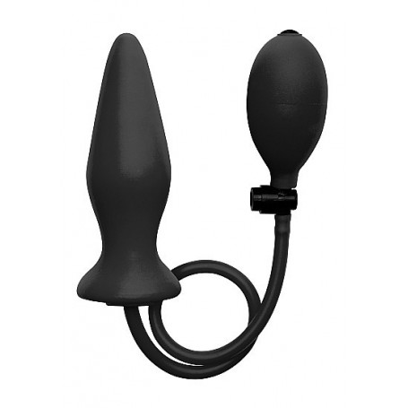 plug anale gonfiabile dilatatore indossabile mini dildo in silicone butt morbido