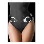 Cintura con manette e bullet vibrante bondage sexy costrittivo sadomaso fetish