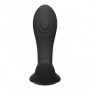 Vibratore triplo in silicone fallo anal a sfere dildo vibrante vagina clitoride