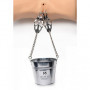 Morsetti per seno con secchio accessorio bdsm nipple clamps