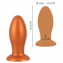 Plug anale in silicone dilatatore con ventosa dildo indossabile butt morbido sex