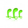 Plug anale kit dilatatore massaggiatore prostata Set of 3 Glow in the Dark
