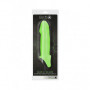 Guaina fallica realistica prolunga per pene con anello testicoli Smooth Thick Stretchy Penis Sleeve Glow in the dark