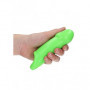 Guaina fallica realistica prolunga per pene con anello testicoli Smooth Thick Stretchy Penis Sleeve Glow in the dark