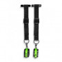 manette per porta door restraint kit glow in the dark neon greenblack