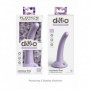 Fallo liscio piccolo vaginale anale in silicone dilatatore indossabile plug curious five