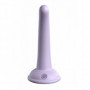 Fallo liscio piccolo vaginale anale in silicone dilatatore indossabile plug curious five