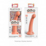 Fallo anale vaginale in silicone dilatatore indossabile plug secret explorer six orange