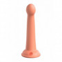 Fallo anale vaginale in silicone dilatatore indossabile plug secret explorer six orange