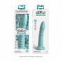 Fallo indossabile in silicone vaginale anale con ventosa Wild Thing 7 Inch turchese