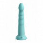 Fallo anale indossabile dildo vaginale in silicone Slim Seven 7 Inch turchese