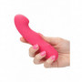 Vibratore vaginale anale clitoride in silicone liquido Pixies Curvy