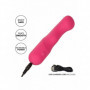 Vibratore vaginale anale clitoride in silicone liquido Pixies Curvy