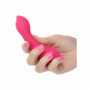 Vibratore in silicone morbido piccolo dildo vibrante vaginale mini fallo anale