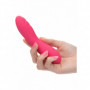 Vibratore vaginale in silicone morbido piccolo dildo vibrante anale mini fallo