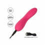 Vibratore vaginale in silicone morbido piccolo dildo vibrante anale mini fallo