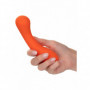 Vibratore vaginale in silicone dildo vibrante liscio per punto G fallo morbido