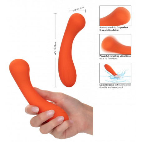 Vibratore vaginale in silicone dildo vibrante liscio per punto G fallo morbido