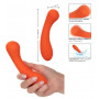 Vibratore vaginale in silicone dildo vibrante liscio per punto G fallo morbido