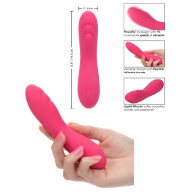 Vibratore vaginale in silicone morbido piccolo dildo vibrante anale mini fallo