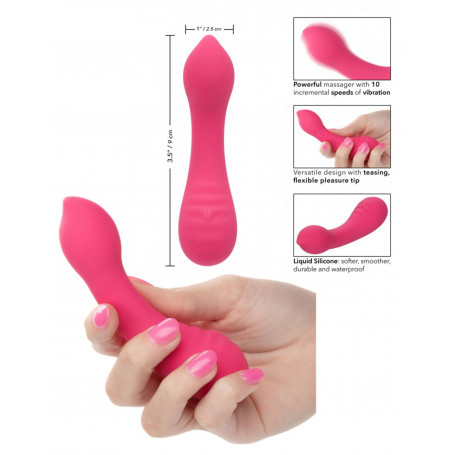 Vibratore in silicone morbido piccolo dildo vibrante vaginale mini fallo anale