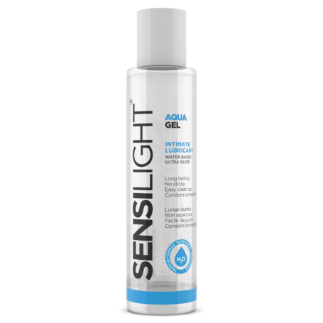 Lubrificante vaginale gel sensilight aquagel 150 ml a base acquosa