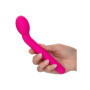 Vibratore vaginale per punto G in silicone Bliss Tulip