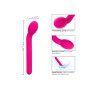 Vibratore vaginale per punto G in silicone Bliss Tulip