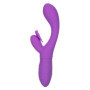 Vibratore rabbit in silicone dildo vibrante vaginale clitoride Butterfly Kiss Flutter viola