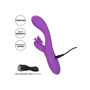 Vibratore rabbit in silicone dildo vibrante vaginale clitoride Butterfly Kiss Flutter viola