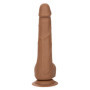 Fallo realistico vaginale anale con ventosa Silicone Studs 8 Inch caramel