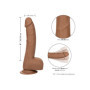 Fallo realistico vaginale anale con ventosa Silicone Studs 8 Inch caramel