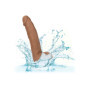 Fallo realistico vaginale anale con ventosa Silicone Studs 8 Inch caramel