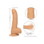 Fallo vaginale anale realistico dildo con ventosa Silicone Studs 6 Inch