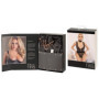 Body erotico donna in pizzo nero sexy bodysuit intimo aperto con scollo profondo